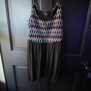 Torrid Tank 2x Stitch Diamond Pattern